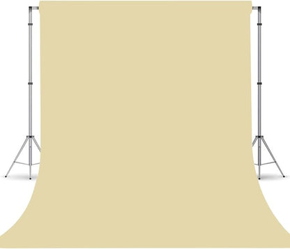 Tan Photography Backdrop for Photoshoot, Fabric 10x20ft | Versatile Studio by TERSUM