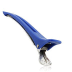 6Pcs/set Pinup Plastic Duck Bill Hair Clips for Sectioning Hair - Professional Non Slip Silicone band Clips Salon DIY Accessories Hairpins Hairgrip for Women(Plastic & Metal Duckbill)