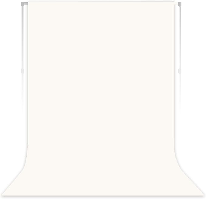 Ivory Photography Backdrop for Photoshoot, 7x10 FT | Versatile Studio Photo by LYLYCTY