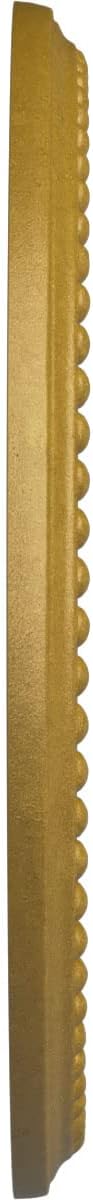 Ekena Millwork CM12BRPGS 12-1/2" x 3-7/8" x 3/4" Bradford Ceiling Medallion - Image 3