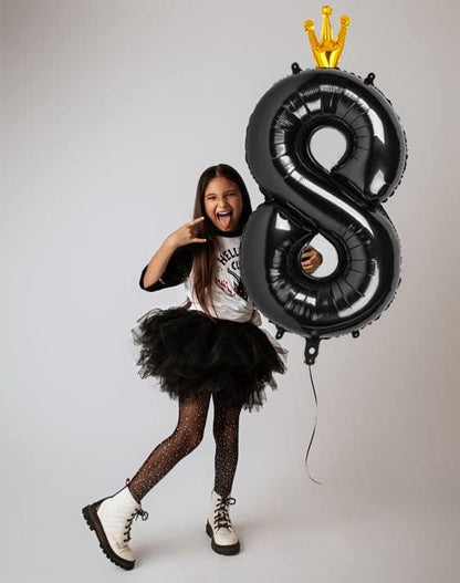 Black 8 Balloon - Image 2