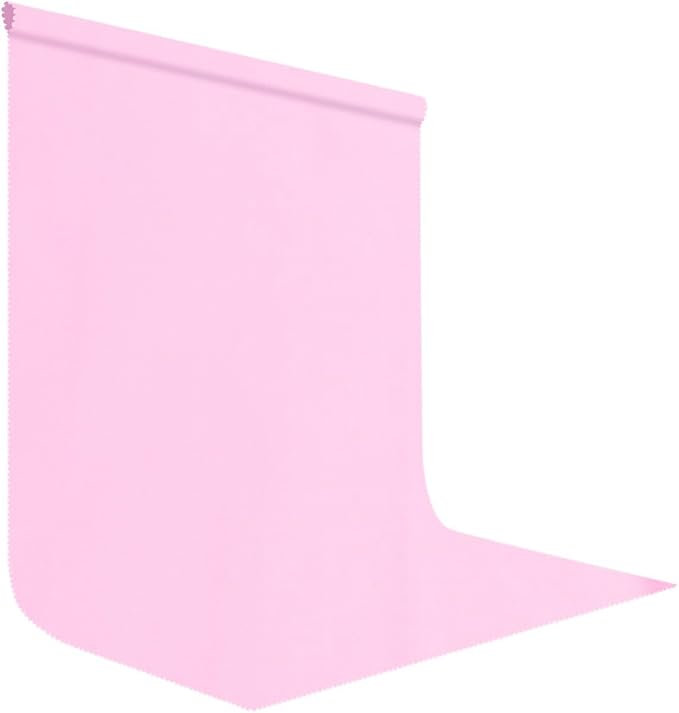 Pink Photography Backdrop for Photoshoot, Fabric 6x9ft | Polyester Studio Photo by LYLYCTY