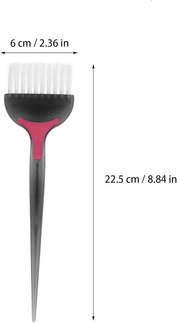 Hair Styling Accessories Hair Dye Brush Salon Brush: 4Pcs Tint Highlight Salon Barber Professional Coloring Applicator Black Blending