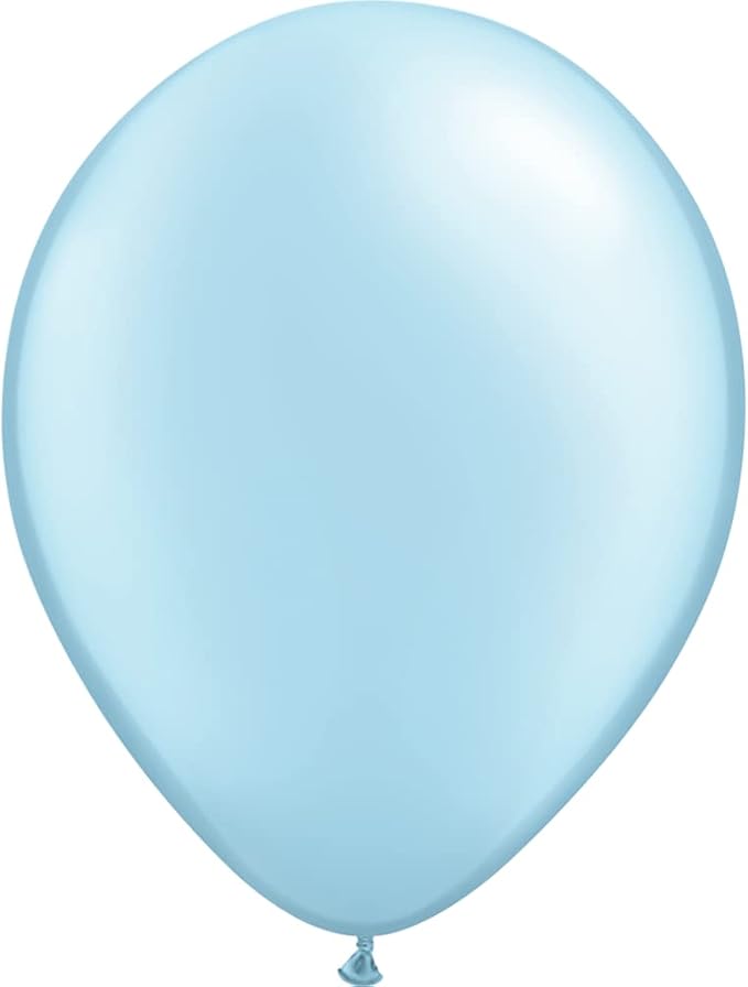Qualatex 11" Pearl Light Blue Balloons by Pioneer Balloon Company by QualatexBalloons