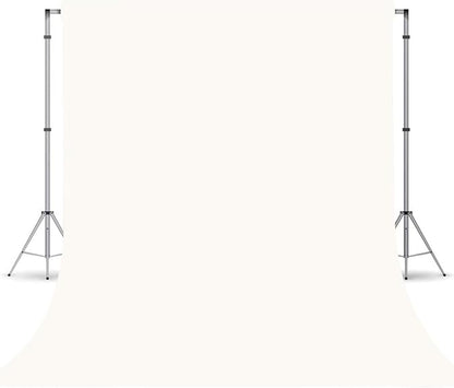 Ivory Photography Backdrop for Photoshoot, Fabric 10x20ft | Versatile Studio by TERSUM