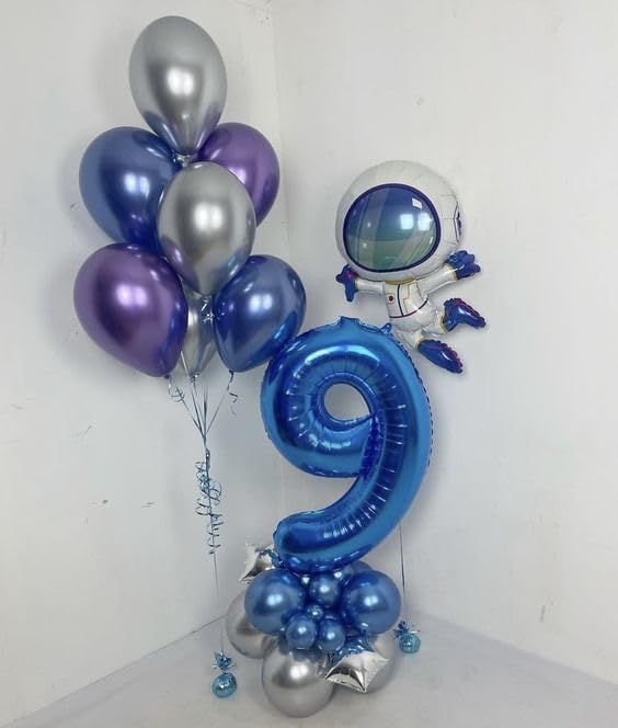 Navy Blue 19 Balloon - Image 8