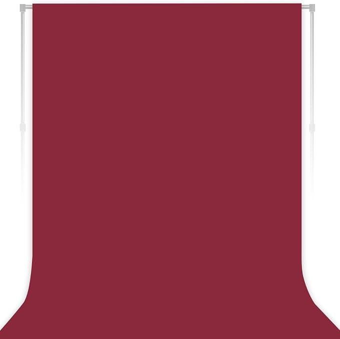 Burgundy Photography Backdrop for Photoshoot, 10x20 FT | Versatile Studio Photo by LYLYCTY