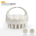 Sndyi 2 Pcs Scalp Massager Shampoo Brush, Scalp Scrubber with Soft Silicone Bristles, Scalp Exfoliator for Dandruff Removal, Scalp Massager for Hair Growth, Wet Dry Hair Brush for Scalp Care