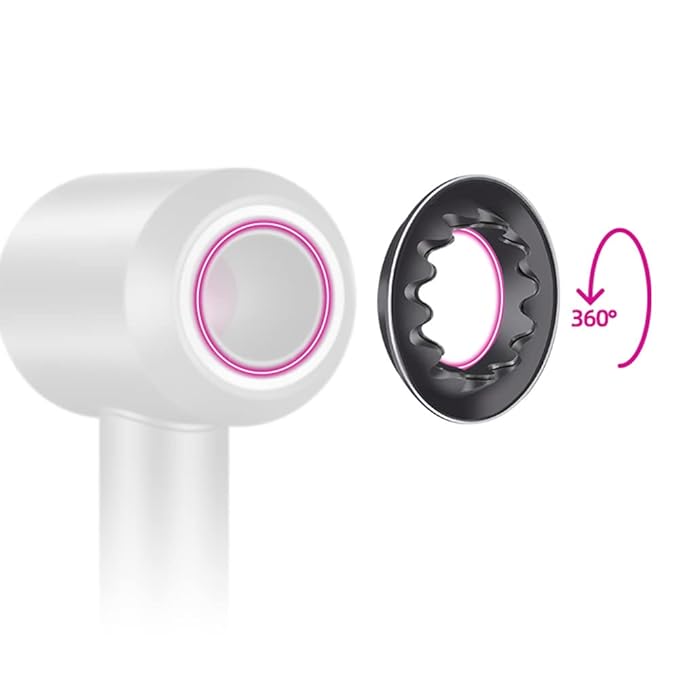Gentle Air Attachments/Diffuser/Styling/Concentrator/Smoothing Nozzle Accessories for Dyson Supersonic Hair Dryer HD01,HD02,HD03 (Gentle Air Attachments)
