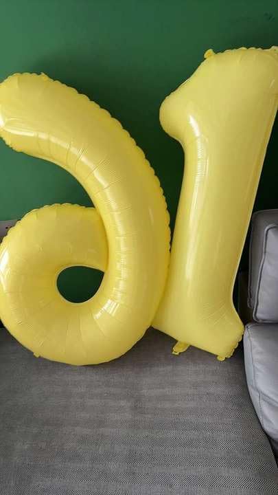 Yellow Number 4 Balloon 40 Inch, 4th Birthday Party Decorations Men Women | - Image 4