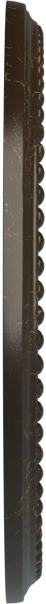 Ekena Millwork CM12BRSHC 12-1/2" x 3-7/8" x 3/4" Bradford Ceiling Medallion - Image 3