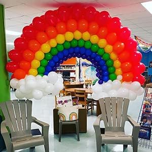 Rainbow Balloons Arch Kit - Image 6