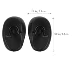 FRCOLOR 8pcs Earmuff Ear Defenders - Salon Ear Heat Protector Covers for Hairdressing & Baking Oil Hair Dryer Use