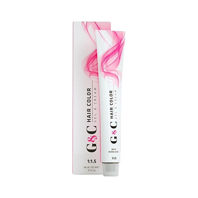 Hair Bar NYC Professional Permanent Hair Colors 5.1/5.A Light Brown Ash, Intense & Bright Color Long-Lasting, Fade-Resistant for Shiny Hair, Soft to Touch 3.4oz 100ml Made in Italy