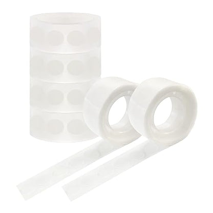 HANWER 600 PCS Glue Points Double Sided, Balloon Glue Removable Point Sticker by HANWER