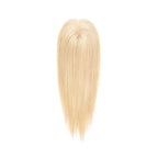 Katalaeya Hair 100% Human Hair Topper - Aurora Crown Double-Drawn Remy Clip-In Mono Base Top Piece for Women with Thinning Hair, Alopecia & Chemo Hair Loss (613)