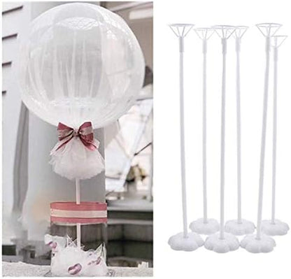 Balloon Stand Kit, 15 pack Balloon Stick Holder - Image 4