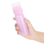 Yinhing Hair Dyeing Bottle, Hair Color Applicator Bottle, 3 Colors Hair Dyeing Bottle Brush Shampoo Hair Color Oil Comb Applicator Tool for Salon Home Supplies ()