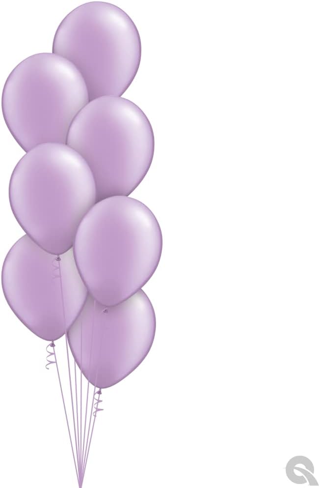 Qualatex 11" Lavender Pearlized Balloons - Image 3