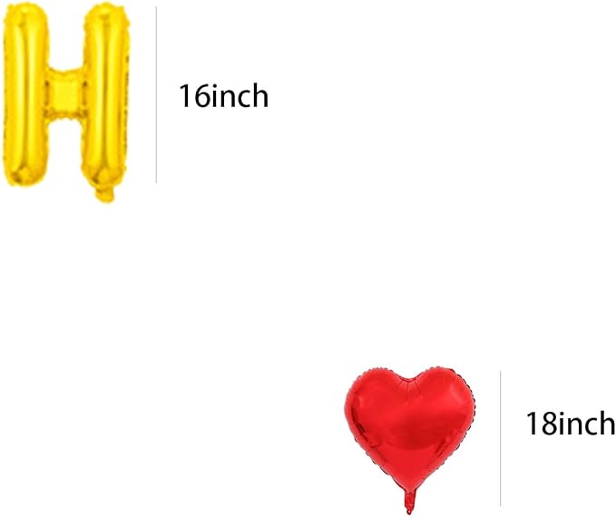 Happy Anniversary Balloon Banner Love Party Decoration - Image 4