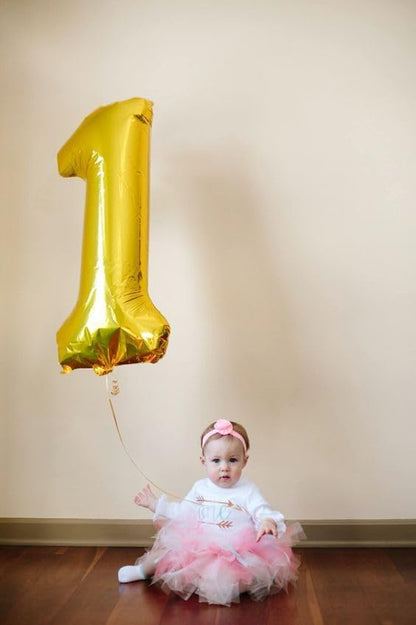 Gold Number 1 Balloon 40 Inch - Image 9