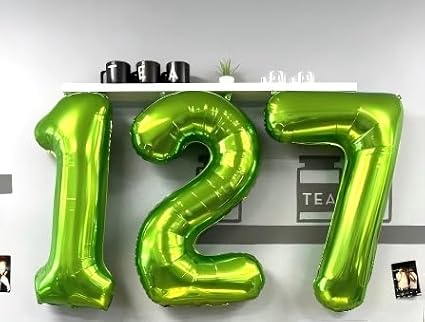 Light Green Number 1 Balloon 40 inch, Birthday Party Balloons Decorations | - Image 7