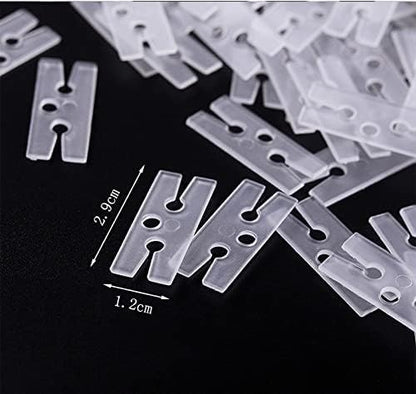 200pcs Plastic Balloon Clips Ties - Image 5