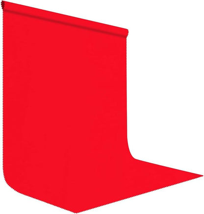 Red Photography Backdrop for Photoshoot, Fabric 5x7ft | Polyester Studio Photo by LYLYCTY