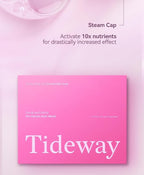 TIDEWAY Self-Heating Steam Hair Mask for Damaged Hair – 5-Minute Cordless Deep Conditioning Treatment with 5D Hyaluronic Acid & Triple Keratin, Salon-Level Repair for Dry, Frizzy Hair