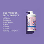 Elasticizer Therapies Bluebell Woods Deep-Conditioning Treatment Hair Mask Repair for Dry Damaged Curly Hair Hydrate Condition Strengthen Reduce Frizz Add Bounce Shine, 33.8 fl oz (1000ml)