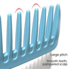 Hair Combs for Women Men, Large Wide Tooth Comb, Fine Tooth, Rat Tail Comb, Comb Set for Wet Curly Thick Thin Hair Styling Detangling (6 PCS)