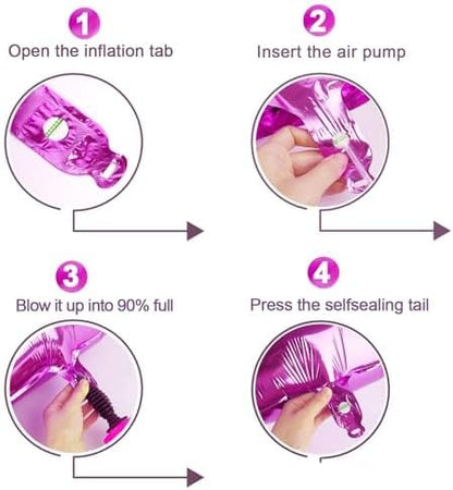 Rosy Purple 18 Balloon - Image 6