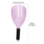 Saycker 3Pcs Face Shield for Hairspray,Plastic Barber Face Shield,Handheld Hairspray Face Shields,Reusable Face Protective Cover for Hairdressing Hair Stylist Cutting Dust Makeup Protector (Pink)