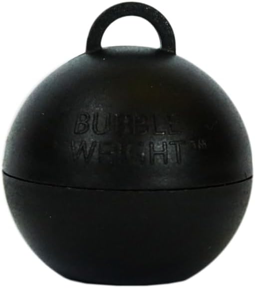 Creative Balloons™ Bubble Weight – 35 g Black Balloon Weights by CreativeBalloonsManufacturing