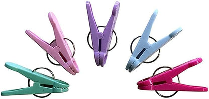 PMU Balloon Clip-N-Weight Assorted Pastel Colors 16-gram Plastic Balloon by PMU