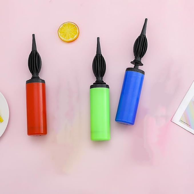 3 Pack Balloon Pump Hand Held Inflator Air Pump - Image 4