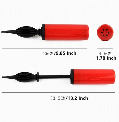3 Pack Balloon Pump Hand Held Inflator Air Pump - Image 3
