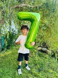 Light Green 7 Balloon - Image 2