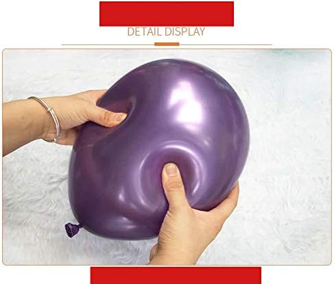 Metallic Balloons 12 inch, Colorful Chrome Shiny Party Balloons | Latex Globos - Image 5