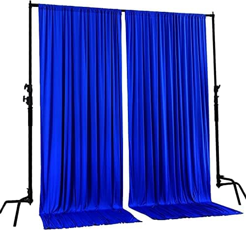 AK TRADING CO. 10 feet x 10 feet Polyester Backdrop Drapes Curtains Panels - Image 2