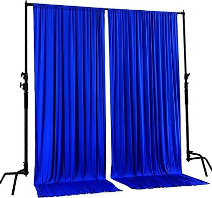 AK TRADING CO. 10 feet x 10 feet Polyester Backdrop Drapes Curtains Panels - Image 2