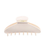 HAIMEIKANG Large Acetate 4 Inch Hair Claw Clip for Women - French Style Hair Claws for Thick Hair with Non-Slip Teeth, Hair Accessories for Updos, Buns & Ponytails