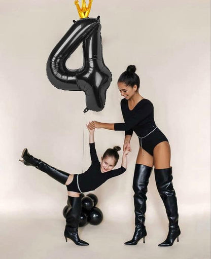 Black 7 Balloon - Image 4