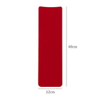 Generic Acrylic Hair Dyeing Board, Highlighting Board, Balayage Board,Hair Dye Sectioning Board for Barber, Shop, DIY, Red, 40x12cm