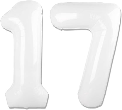 White 17 Balloon by IWERP