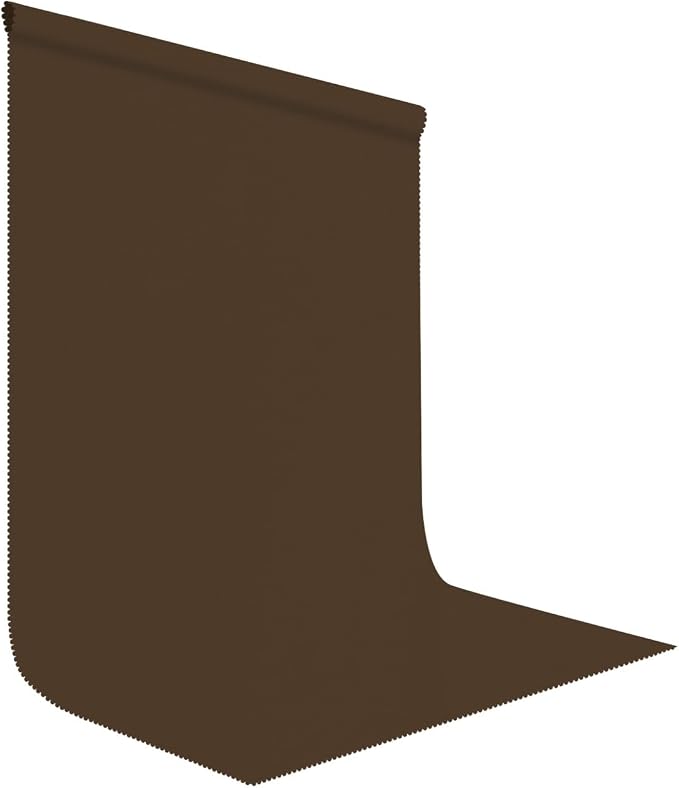 Brown Photography Backdrop for Photoshoot, Fabric 6x9ft | Polyester Studio by LYLYCTY