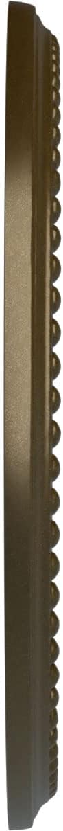 12 1/2"OD x 3 7/8"ID x 3/4"P Bradford Ceiling Medallion, Hand-Painted Brass - Image 3