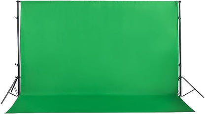 Green Screen Backdrop 10x7ft Photo Backdrop Chromakey Muslin Portrait Green by HMTFOTO