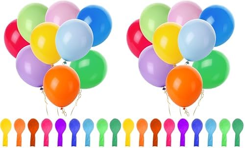 Mr. Pen- Balloons, 12 Inch, 108 Pack, Vibrant Colors, Party Balloons by MrPen