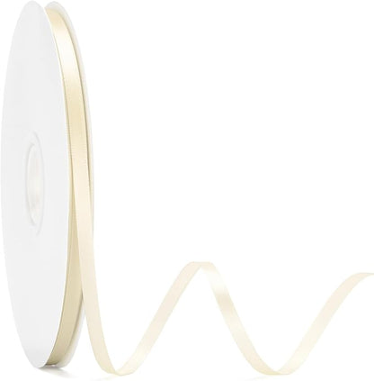 KINGLAKE Ivory Satin Ribbon by KINGLAKE